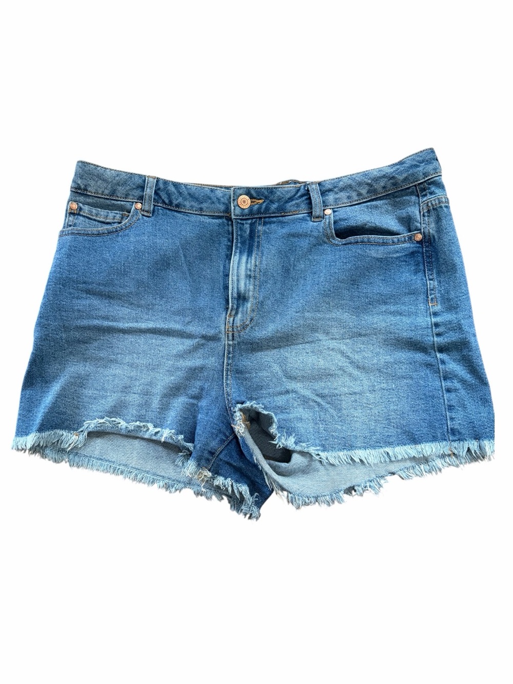NWOT • Classic Blue Denim Cutoff Shorts